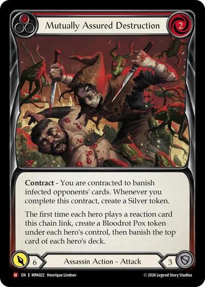 Mutually Assured Destruction - Mastery Pack Assassin FAB spoiler
