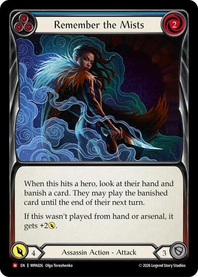Remember the Mists - Mastery Pack Assassin FAB spoiler
