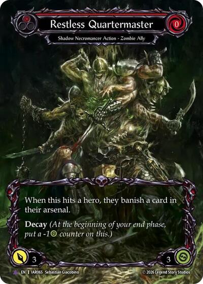 Restless Quartermaster (Marvel) - Usurp the Shadow Throne FAB spoiler