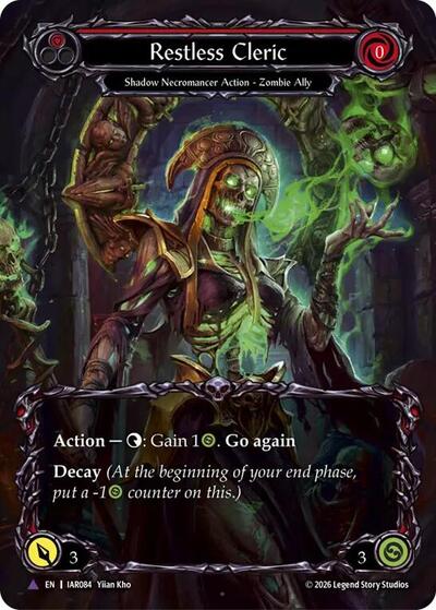 Restless Cleric (Marvel) - Usurp the Shadow Throne FAB spoiler
