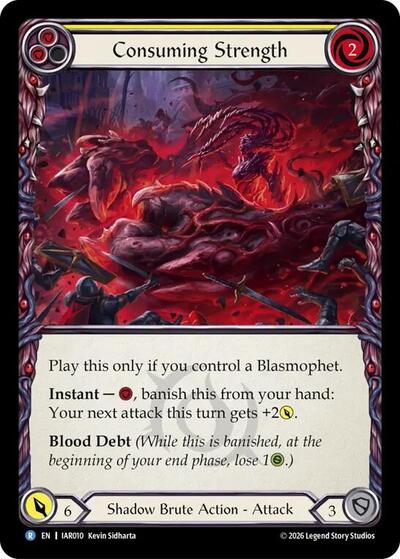 Consuming Strength - Usurp the Shadow Throne FAB spoiler