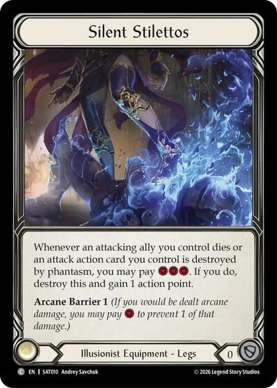 Silent Stilettos - Silver Age: Usurp the Shadow Throne FAB spoiler
