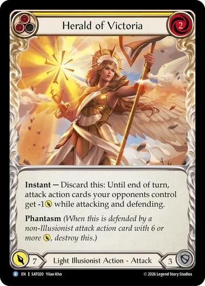Herald of Victoria - Silver Age: Usurp the Shadow Throne FAB spoiler