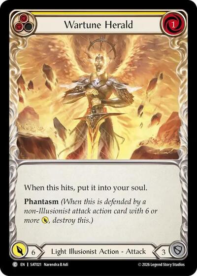 Wartune Herald (Yellow) - Silver Age: Usurp the Shadow Throne FAB spoiler
