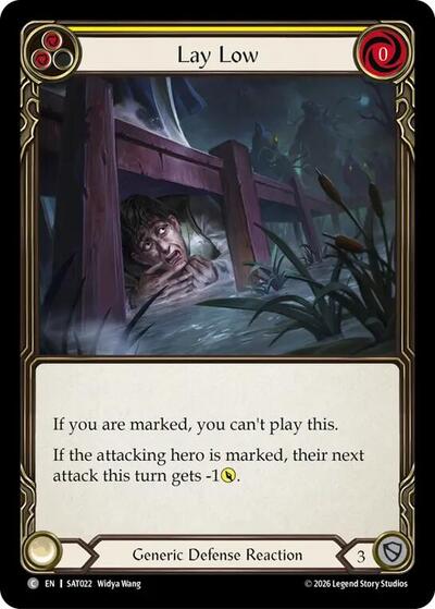 Lay Low - Silver Age: Usurp the Shadow Throne FAB spoiler