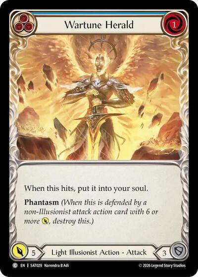 Wartune Herald (Blue) - Silver Age: Usurp the Shadow Throne FAB spoiler