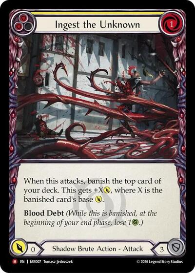 Ingest the Unknown - Usurp the Shadow Throne FAB spoiler