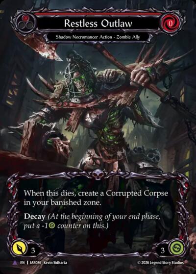Restless Outlaw (Marvel) - Usurp the Shadow Throne FAB spoiler