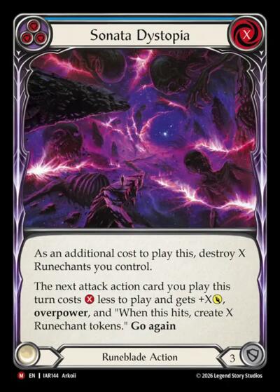 Sonata Dystopia - Usurp the Shadow Throne FAB spoiler