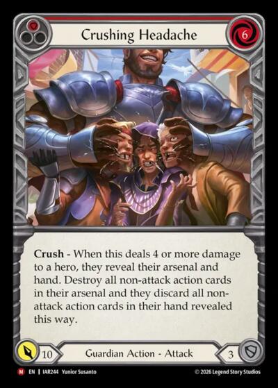 Crushing Headache - Usurp the Shadow Throne FAB spoiler