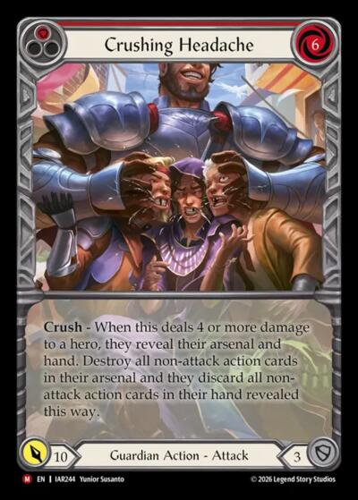 Crushing Headache (Extended Art) - Usurp the Shadow Throne FAB spoiler