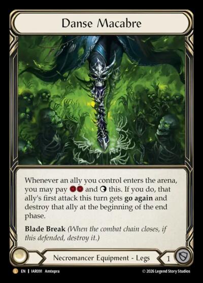 Danse Macabre - Usurp the Shadow Throne FAB spoiler