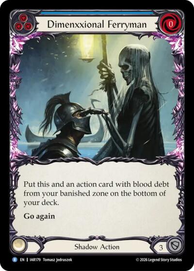 Dimenxxional Ferryman - Usurp the Shadow Throne FAB spoiler