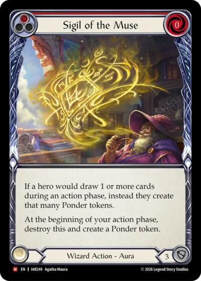 Sigil of the Muse - Usurp the Shadow Throne FAB spoiler
