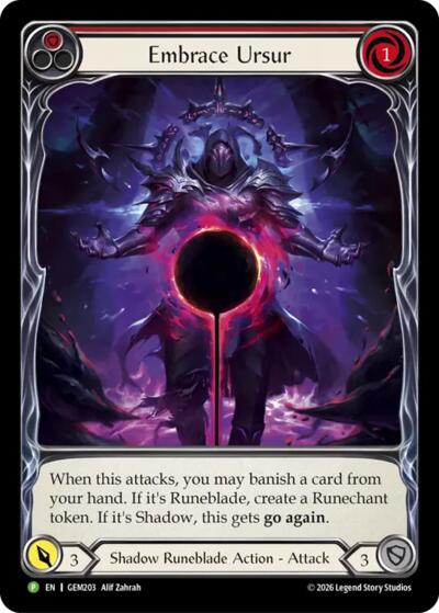 Embrace Ursur - GEM Pack 6 FAB spoiler