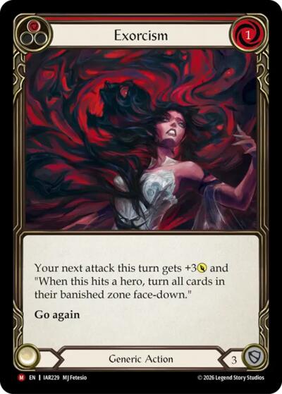 Exorcism - Usurp the Shadow Throne FAB spoiler