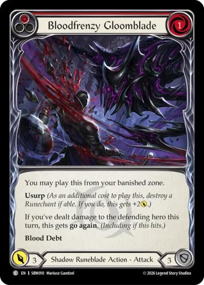 Bloodfrenzy Gloomblade (Red)