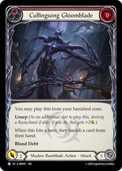Cullingsong Gloomblade