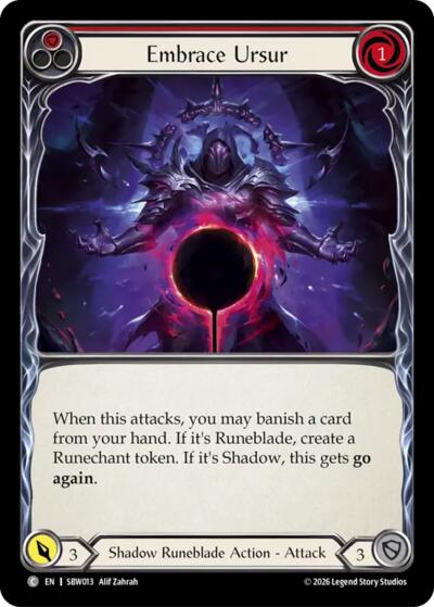 Embrace Ursur (Red)