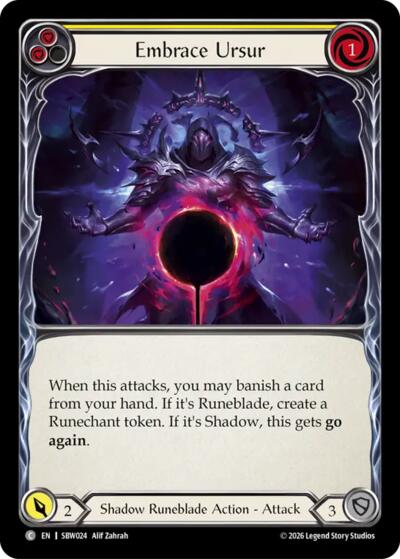 Embrace Ursur (Yellow)
