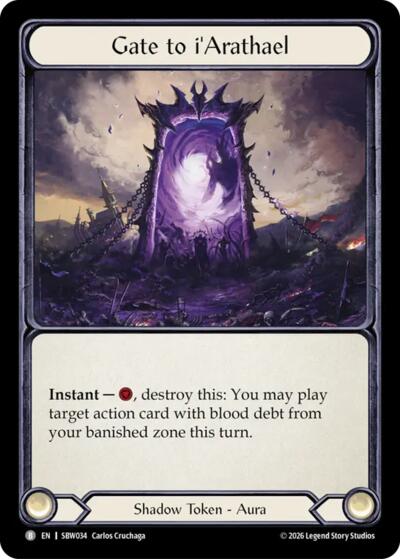 Gate to i'Arathael - Silver Age: Usurp the Shadow Throne FAB spoiler