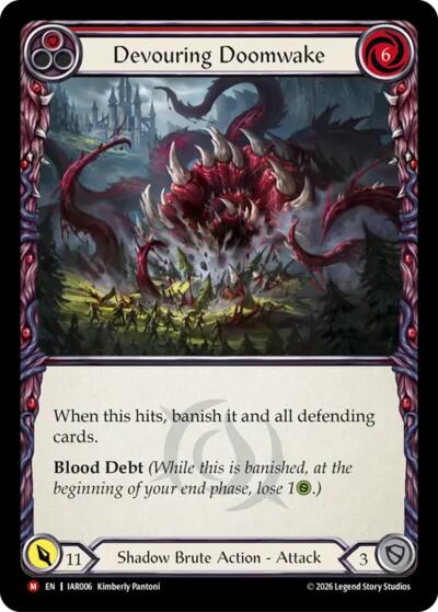 Devouring Doomwake - Usurp the Shadow Throne FAB spoiler