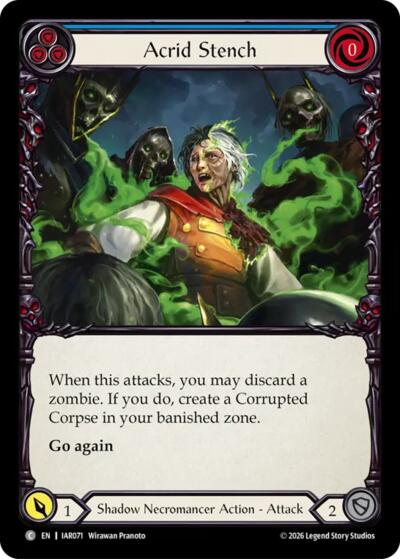 Acrid Stench (Blue)