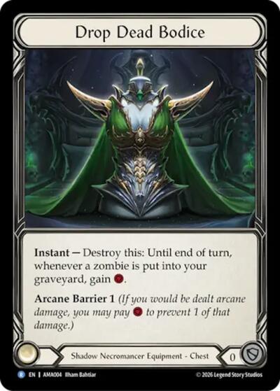 Drop Dead Bodice - Armory Deck: Malice FAB spoiler