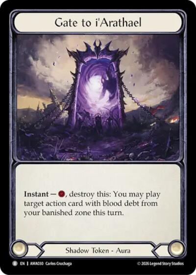 Gate to i'Arathael - Armory Deck: Malice FAB spoiler