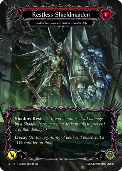 Restless Shieldmaiden (Marvel) - Usurp the Shadow Throne FAB spoiler