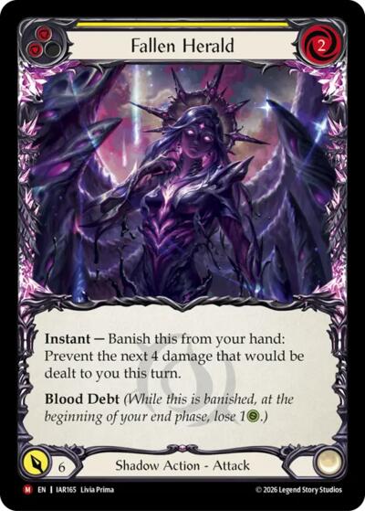 Fallen Herald - Usurp the Shadow Throne FAB spoiler