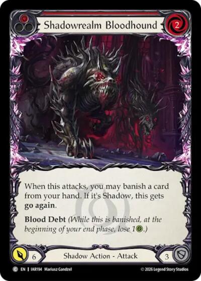 Shadowrealm Bloodhound (Red)