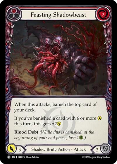 Feasting Shadowbeast (Red)