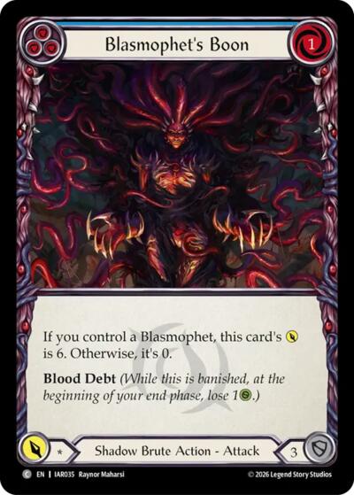 Blasmophet's Boon