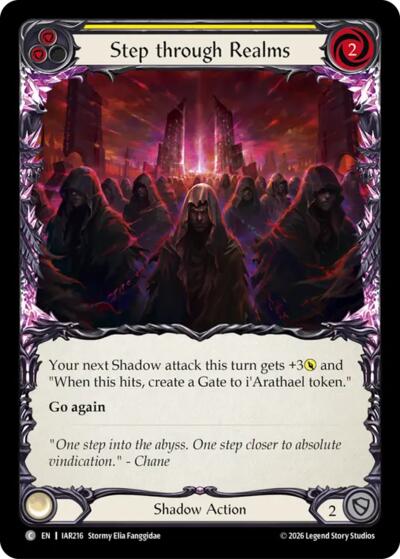 Step through Realms (Yellow)