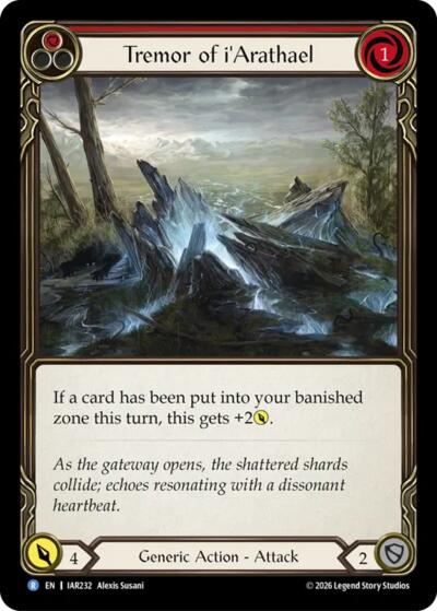 Tremor of i'Arathael - Usurp the Shadow Throne FAB spoiler